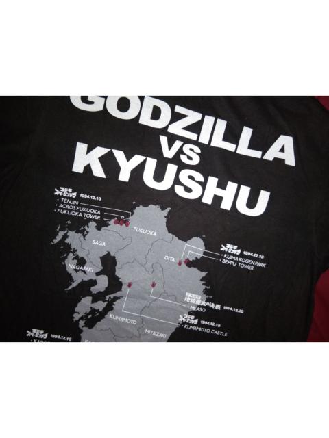 Other Designers Japanese Brand - Godzilla Kyushu Tour tshirt kaiju monster movie japan