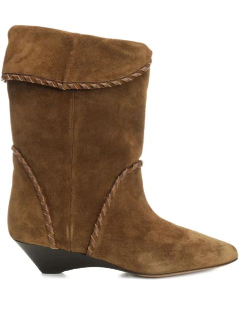 Isabel Marant Edoa Boots in Light Bronze