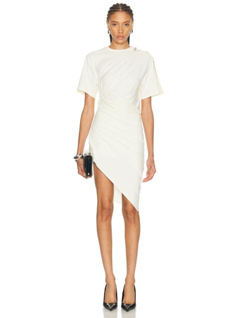 MUGLER Short Sleeve Dress