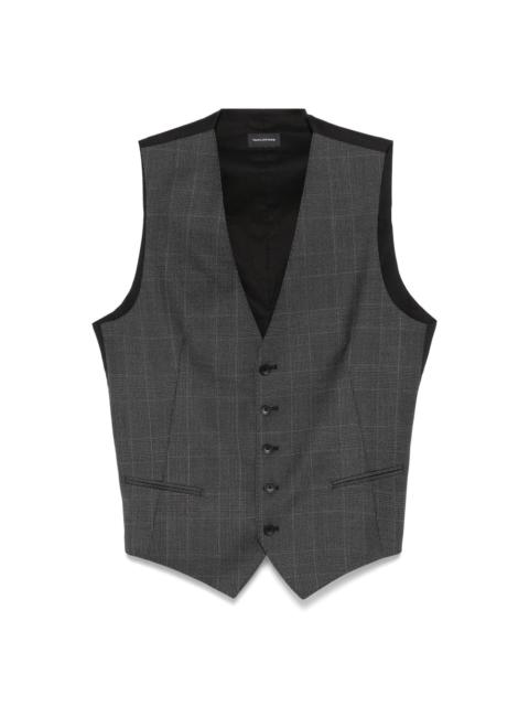 Other Designers TAGLIATORE - Tagliatore Black Jackets - Waistcoats & Gilets Men