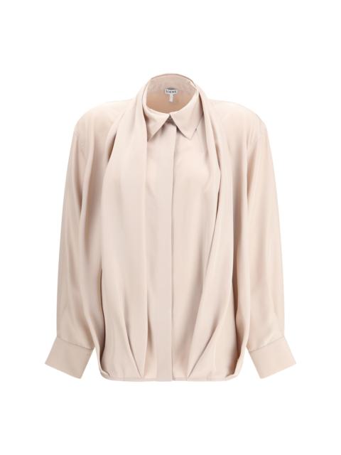 Loewe Loewe Women Draped Shirt