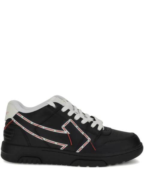 Off-White Off White Men Leather Sneakers With Arrow Motif