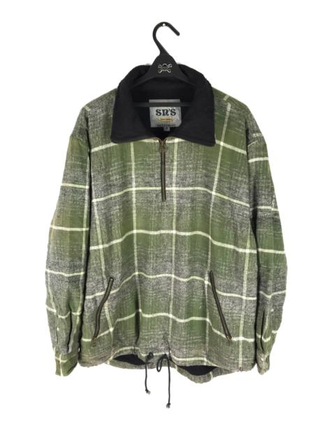 Other Designers Japanese Brand - SN'S SNOW BOARDS SURF N' SWEATS PULLOVER PLAID