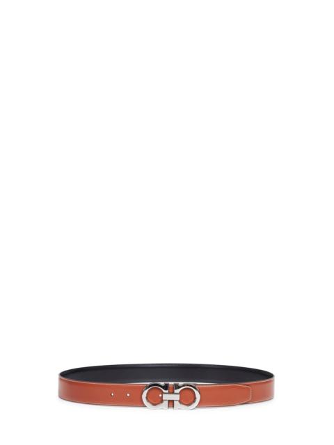 FERRAGAMO Ferragamo Men Two-Tone Gancini Reversible Belt