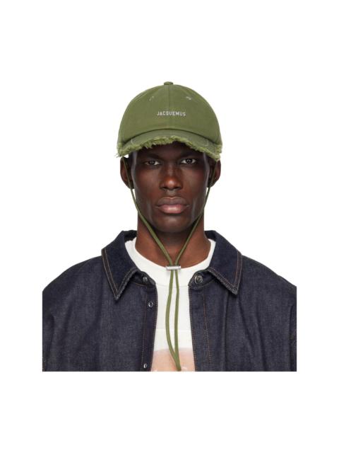 JACQUEMUS Khaki 'The Artichaut' Cap