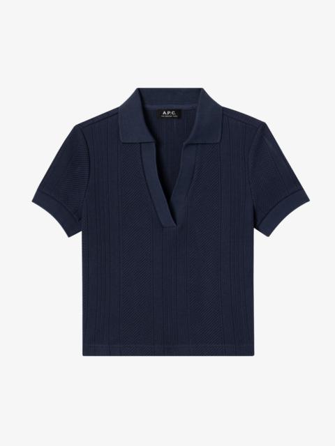 A.P.C. OPHÉLIA POLO SHIRT