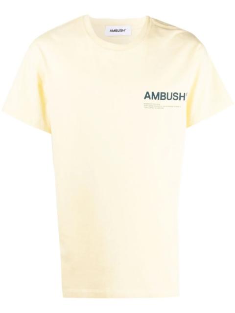logo-print cotton T-shirt