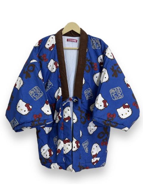 Japanese Brand - Vintage 80s Hello Kitty Sanrio Kimono Yukata Japan