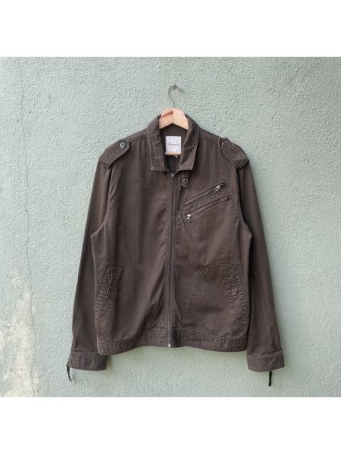 Other Designers Designer - Vintage ESPEARA Ultility Multipocket Zipper Ups Jacket