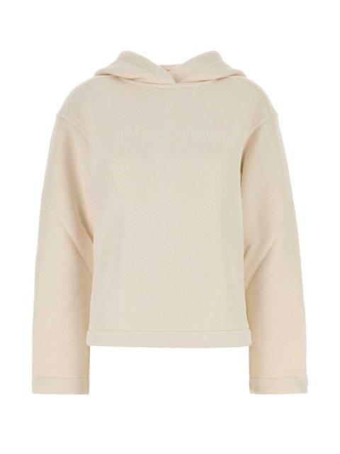 Max Mara Max Mara Women Ivory Cotton Blend Gary Sweatshirt