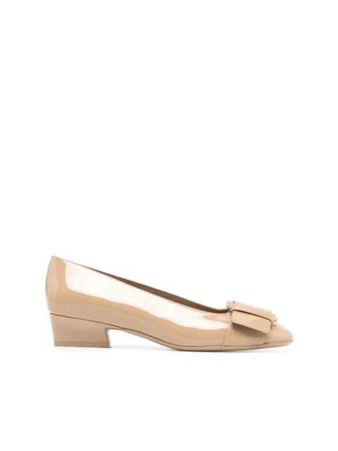 FERRAGAMO Ferragamo Womens Brown Pumps Heels