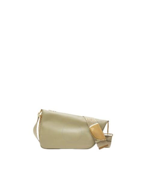 Burberry Medium Shield Leather Crossbody Messenger Bag
