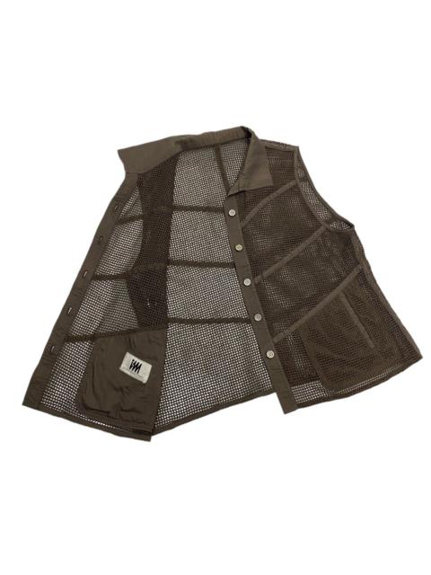Other Designers 🔥ISSEY MIYAKE DESIGN STUDIO FISHNET SLEEVELESS VEST CUSTOM
