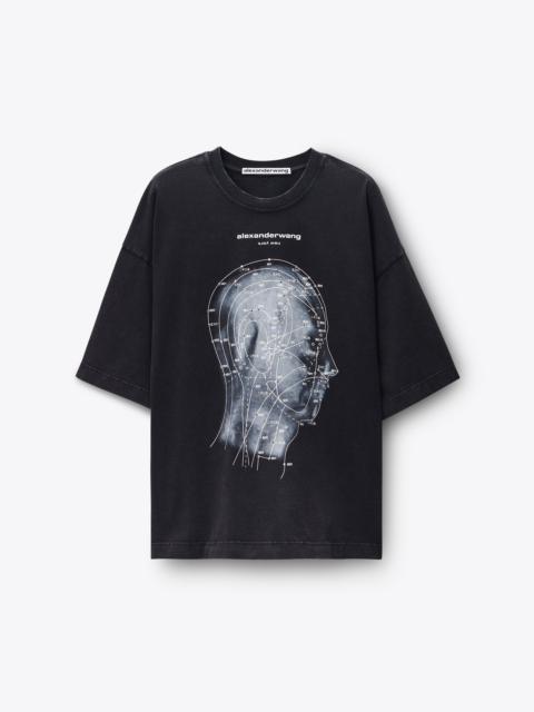 Alexander Wang Eastern Medicine Graphic Short Sleeve Tee
