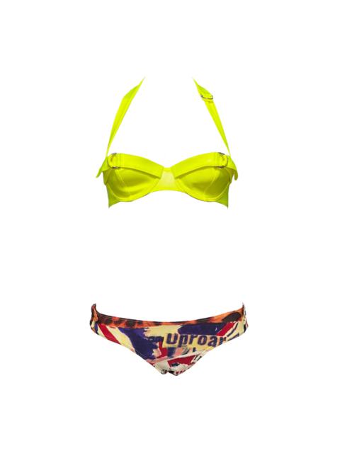 Dior CHRISTIAN DIOR Spring Summer 2003 "Victim" Print Bikini