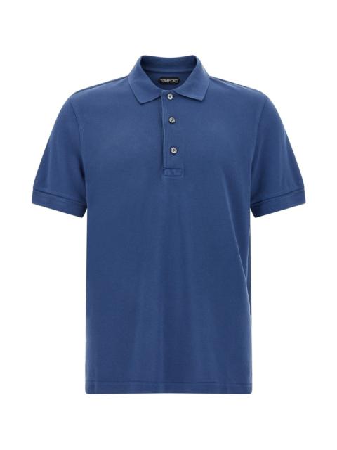 Tom Ford Men Piqué Polo Shirt