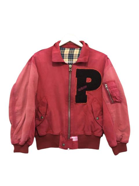 Other Designers Bomber Jacket - Vintage 1980s Pink House Bomber Japan Jacket Medium