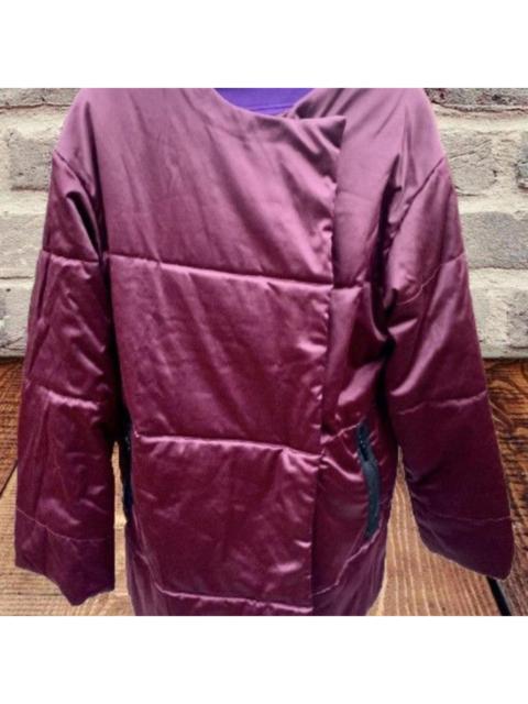 Other Designers Topshop Men's Burgundy Coat