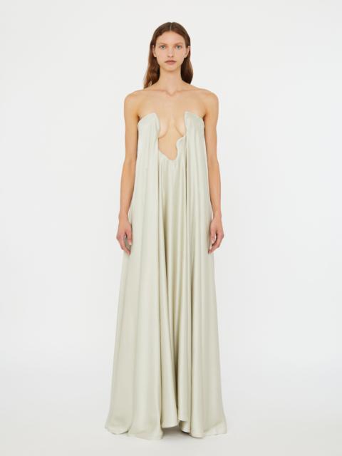 CHRISTOPHER ESBER Textured Silk Salacia Strapless Gown