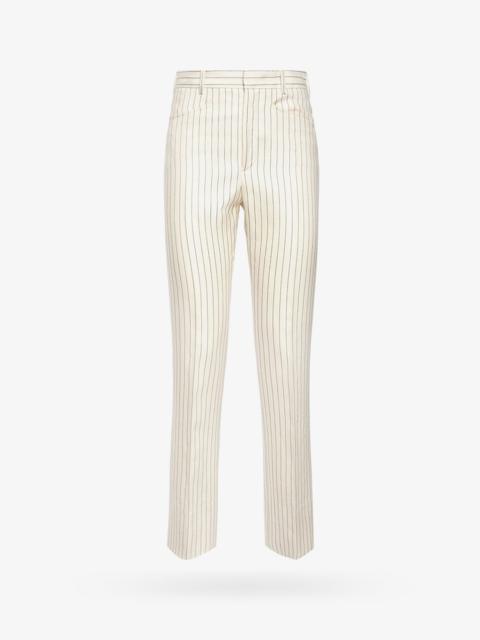 TOM FORD Wool And Silk Trouser With Striped Motif