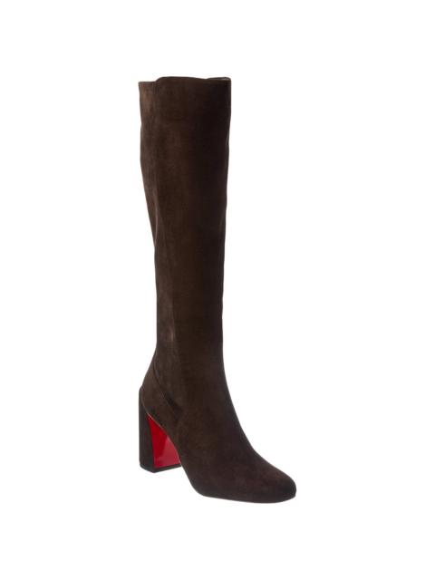 Christian Louboutin Christian Louboutin Jane Botta 85 Suede Knee-High Boot