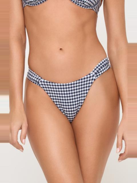 L*SPACE LSPACE Dolce Bitsy Bikini Bottoms in Atta Girl Gingham at Nordstrom
