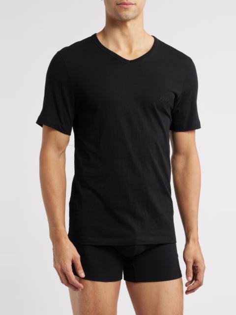 BOSS BOSS 3-Pack V-Neck T-Shirts in Black at Nordstrom