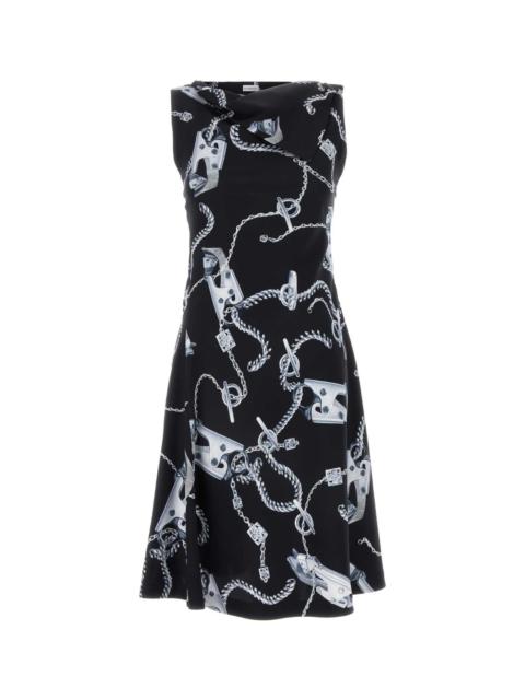 Burberry Printed Viscose Dress