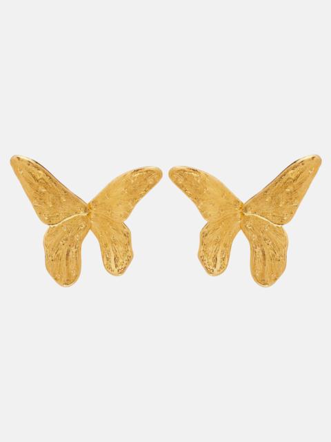 Oscar de la Renta Butterfly earrings