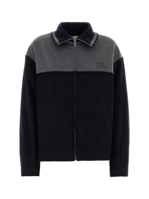 Miu Miu Miu Miu Women Two-Tone Velour Jacket