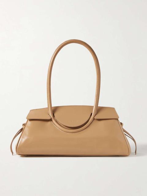 Maude leather shoulder bag Camel