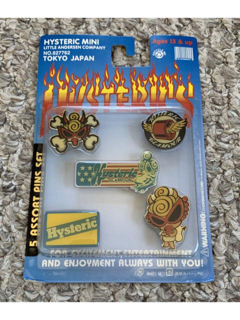 Hysteric Glamour NEW Vintage Hysteric Glamour Pins Set