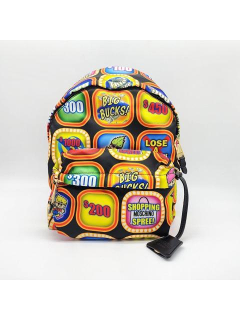 Moschino x Jeremy Scott Slot Machine Fantasy Print Backpack New $995