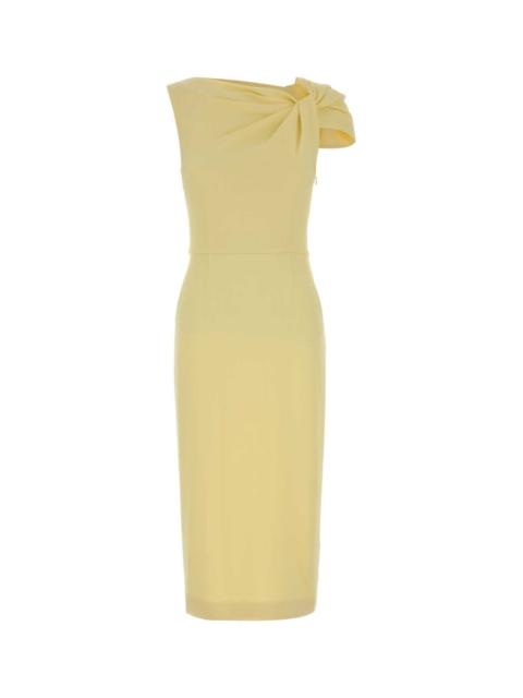 Givenchy Givenchy Women Yellow Stretch Cady Dress