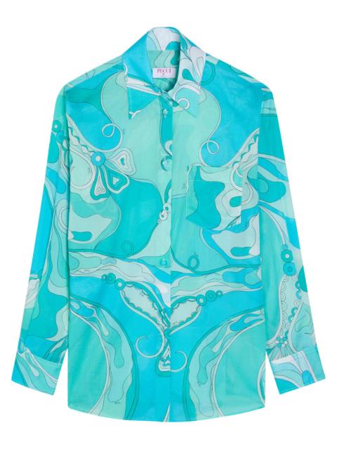 PUCCI Pucci Printed Cotton Shirt