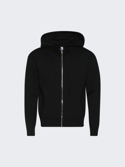 Loewe Anagram Zip-up Hoodie Black