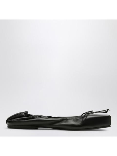 JACQUEMUS Jacquemus Black Le Ballet Square Ballerina Women