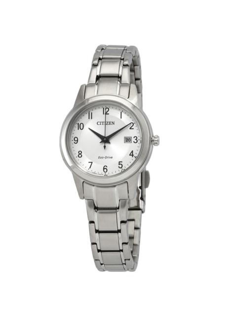 Citizen - Citizen Eco-Drive White Dial Ladies Watch FE1081-59B
