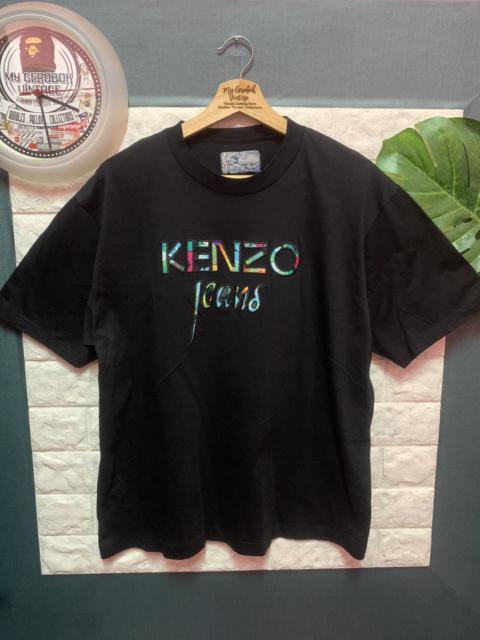 RARE!! Shirt KENZO Jeans Embroided