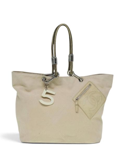 CHANEL Cloth tote