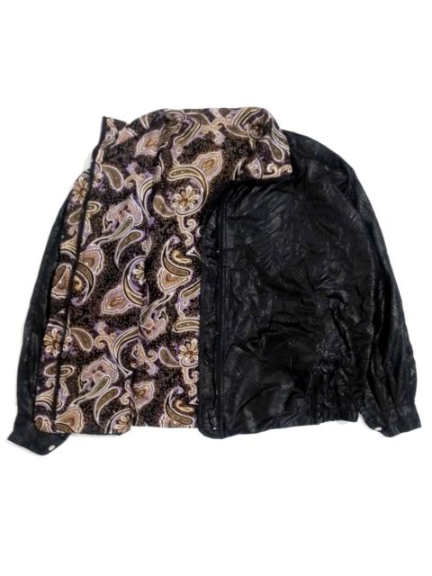 Other Designers Vintage - RARE! UNIQUE VTG REVERSIBLE PAISLEY ALLOVER PRINT JACKET