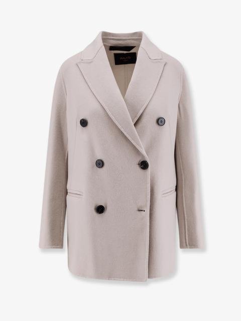 Other Designers Palto' Ariella Double-Breasted Wool Coat