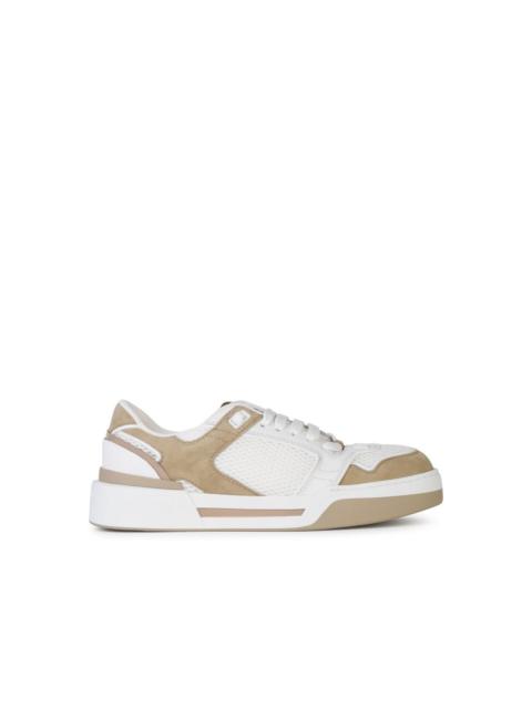 Dolce & Gabbana 'New Roma' White Leather Sneakers Man