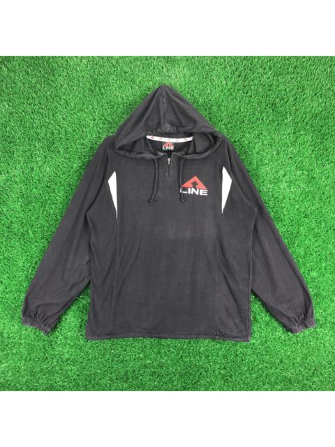 Other Designers Vintage - Vintage Line Pullover Sweater Hoodie Embroidered Ligo