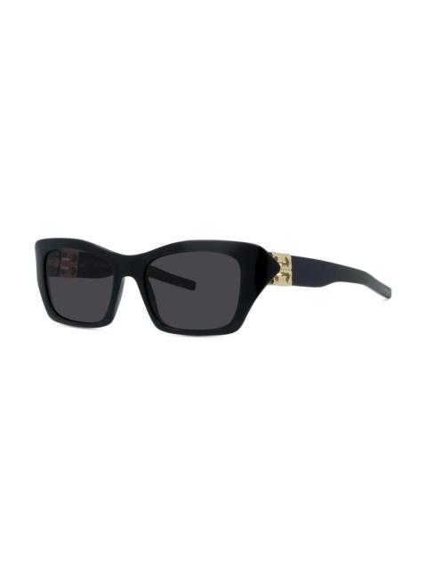 Givenchy Givenchy Smoke Square Ladies Sunglasses GV401031 01A 54