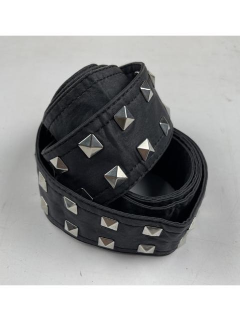 Other Designers Japanese Brand - no buckle spiked waist belt tg3