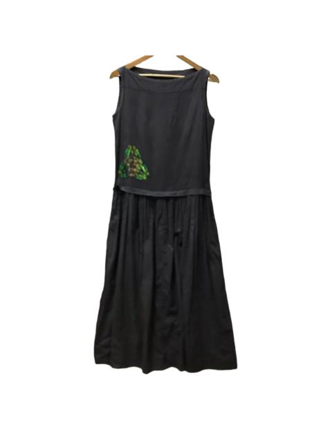 Y’s bis limi feu cotton maxi dress