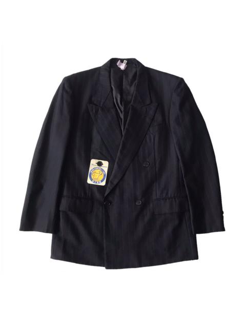 SAINT LAURENT Vtg YSL Yves Saint Laurent Double Breast Jacket Coat