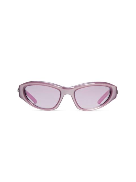 GENTLE MONSTER biker-style frame sunglasses