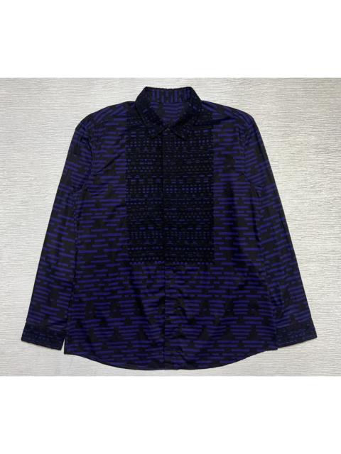 Other Designers Issey Miyake Men - Geometric Pattern Longsleeve Shirt
